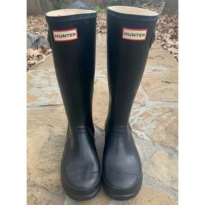 HUNTER | Original Big Kids Gloss Rain Boots Euro 38
